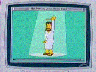 The Simpsons Dancing GIF