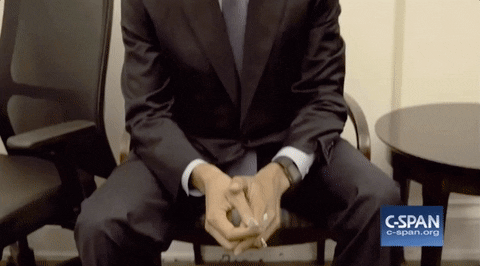 Barack Obama Waiting GIF by Obama