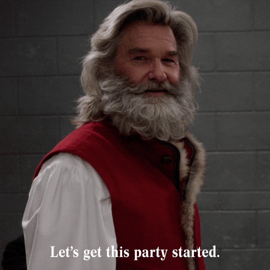 Kurt Russell Christmas GIF by NETFLIX