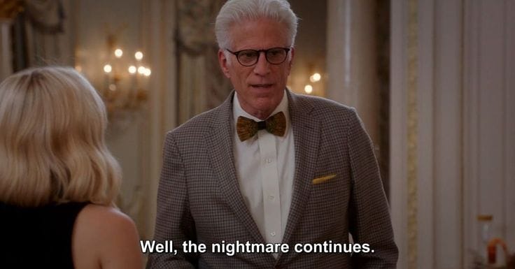 I only angrily walked away from my kids once last month!