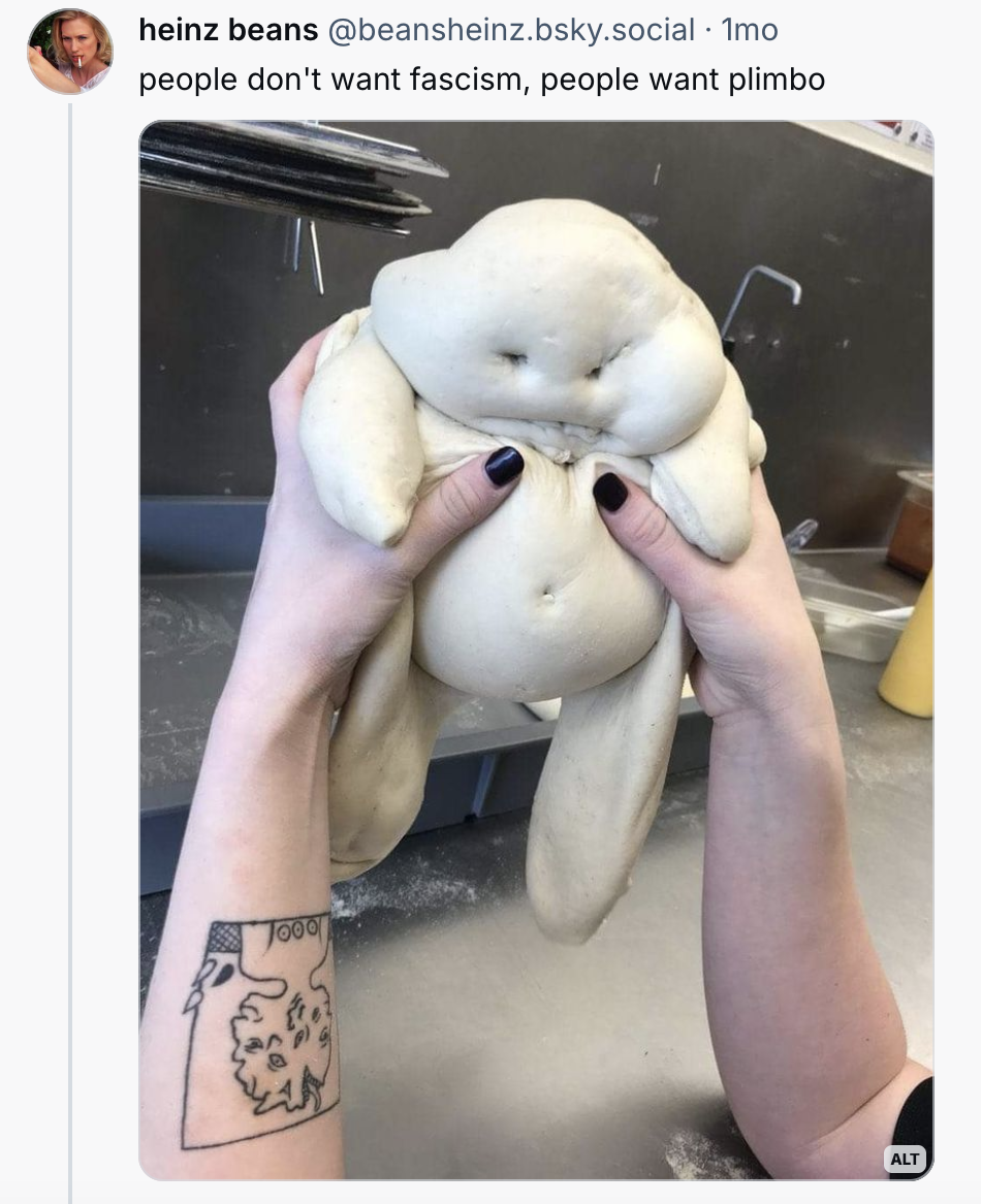 Not right now: fascism