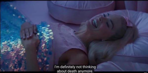 “People make fun of me for talking about death at parties.” “Me too!” 