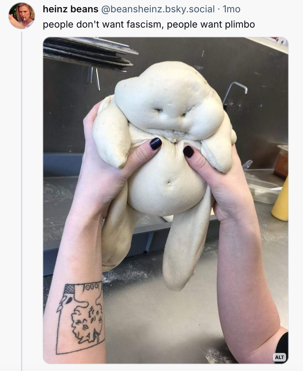 Not right now: fascism