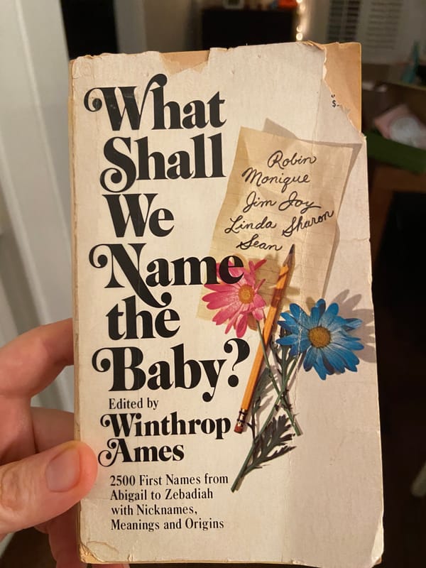 What to name your baby now that you can't name your baby Baby