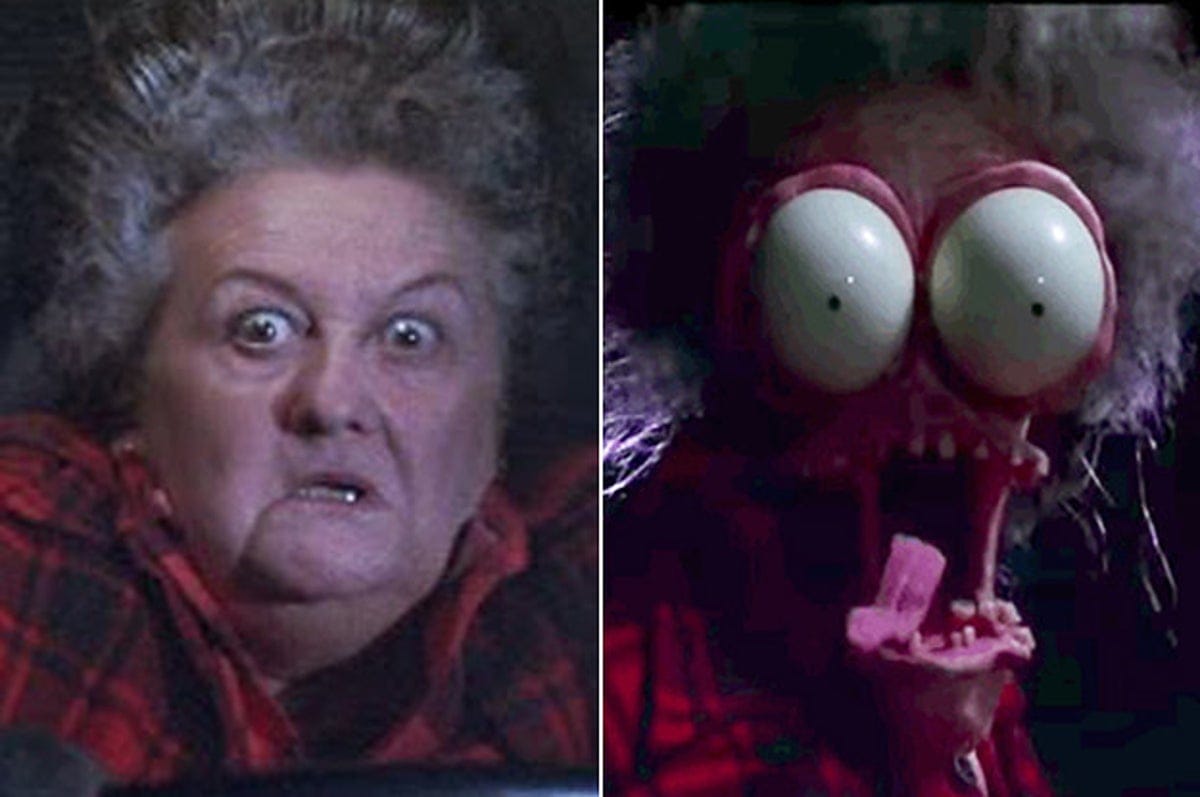 For Everyone Who's Still Afraid Of Large Marge From "Pee-Wee's Big Adventure"
