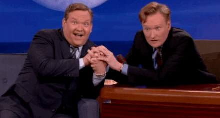 Andy Richter Conan Obrien GIF by Team Coco